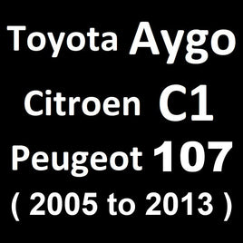 Toyota Aygo MK1 / Citroen C1 / Peugeot 107
