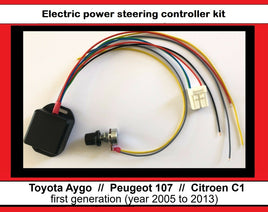 Toyota Aygo MK1 / Citroen C1 / Peugeot 107 - Electric power steering controller box Kit - ECU plug
